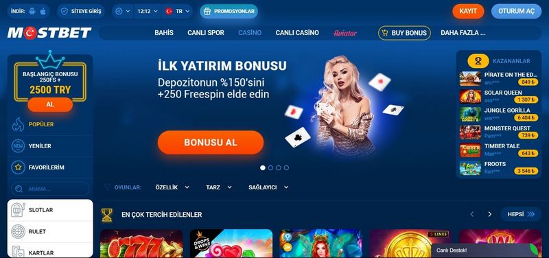 MostBet Casino Perk